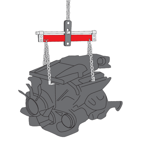 SUPORT RIDICARE MOTOR YATO YT-55565 MAXIM 680KG YATO - scule electrice si unelte profesionale - BricoMart