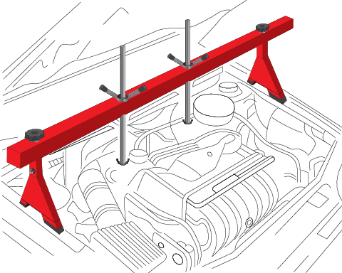 SUPORT RIDICARE MOTOR YATO YT - 55568 MAXIM 500KG YATO - scule electrice si unelte profesionale - BricoMart