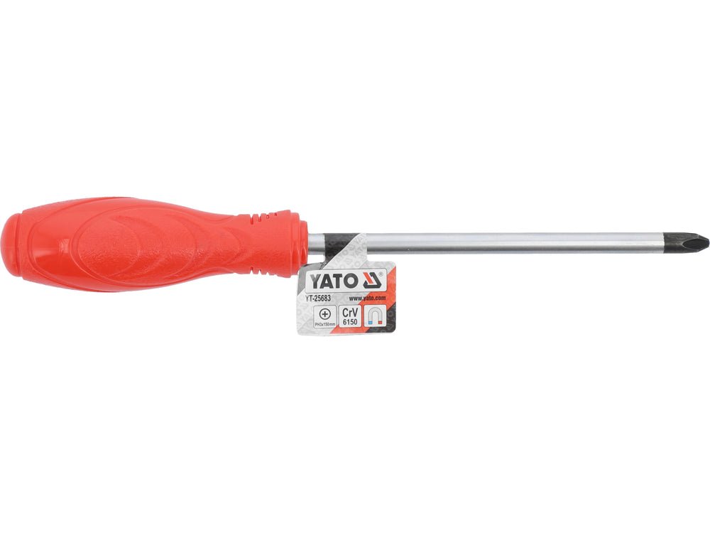 SURUBELNITA CRUCE PH3X150MM Yato YT - 25683 - CrV Yato - scule electrice si unelte profesionale - BricoMart