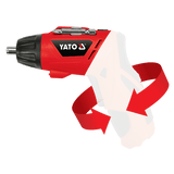 SURUBELNITA CU ACUMULATOR, YATO YT - 82760 3.6V, 3NM YATO - scule electrice si unelte profesionale - BricoMart