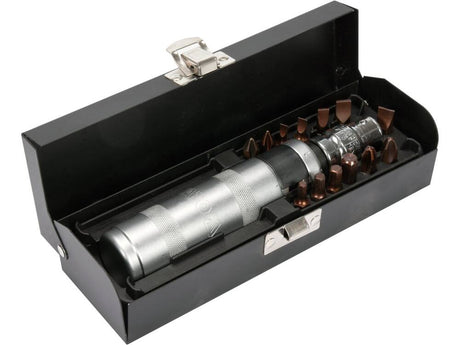 SURUBELNITA DE IMPACT YATO YT - 28015 CR - V, 15 PIESE YATO - scule electrice si unelte profesionale - BricoMart