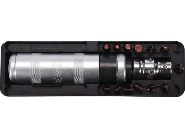 SURUBELNITA DE IMPACT YATO YT - 28015 CR - V, 15 PIESE YATO - scule electrice si unelte profesionale - BricoMart