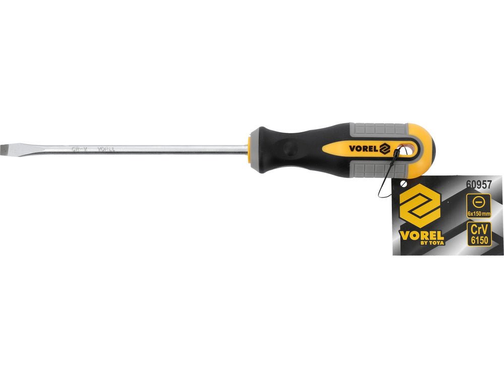 SURUBELNITA DREAPTA 6X150MM VOREL 60957 VOREL - scule electrice si unelte profesionale - BricoMart
