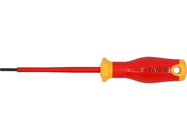 SURUBELNITA IZOLATA EXTRA SLIM 3.0X100MM Yato YT - 282641 - 1000 V, rezistent Yato - scule electrice si unelte profesionale - BricoMart