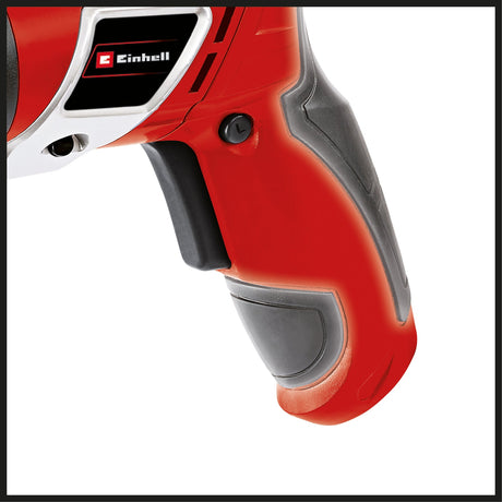 Surubelnita pe acumulator Einhell TC - SD 3.6 Li (3.6V, 1300 mAh, cuplu de 3 Nm, articulatie pivotanta in maner, lumina LED, prindere moale, lumina de incarcare, cu 6 biti Einhell - scule electrice si unelte profesionale - BricoMart
