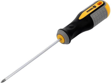 SURUBELNITA POZIDRIVE PZ0X100MM Vorel 60932 - Surubelnite Pozidriv, prindere sigura, crV Vorel - scule electrice si unelte profesionale - BricoMart