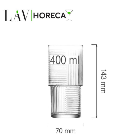 Pahar inalt Istanbul, 400 ml, LAV