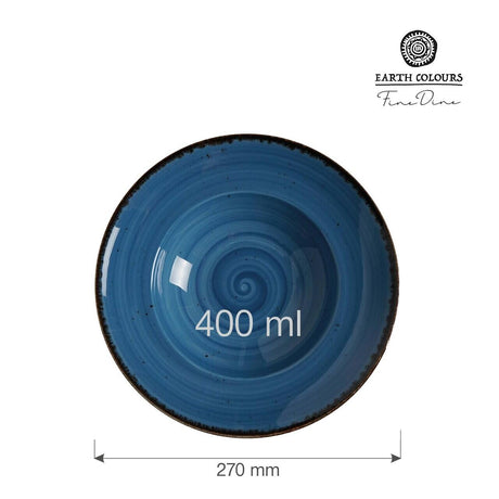 Farfurie pentru paste Iris 270 mm, 400 ml Fine Dine