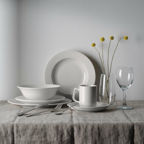 Farfurie Fine Dine, Crema 240 mm