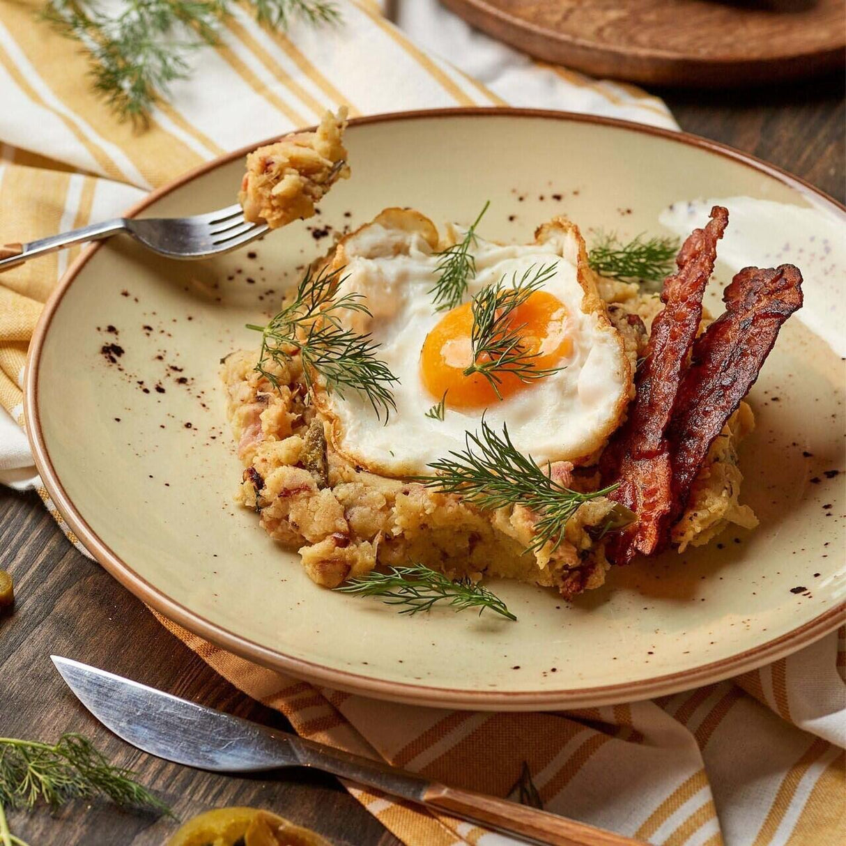 Farfurie plata Olive 260 mm Fine Dine