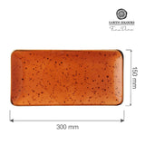 Farfurie dreptunghiulară Dahlia, 300x150 mm Fine Dine