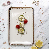 Farfurie dreptunghiulara Vanilla, 300x200 mm Fine Dine