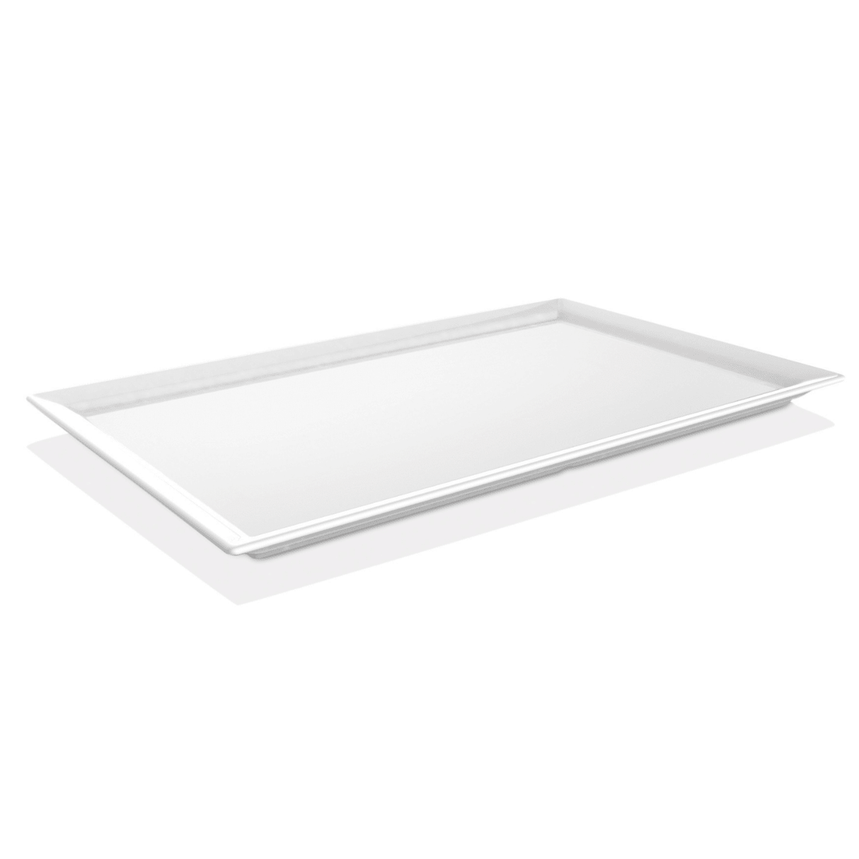 Tavă dreptunghiulară GN 1/2 melamină, albă 325x265x(H)30 Fine Dine