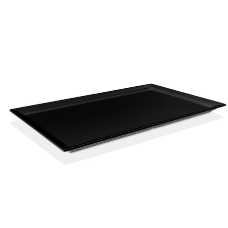 Tavă dreptunghiulară GN 1/3 melamină, neagră 325x176x(H)30 Fine Dine