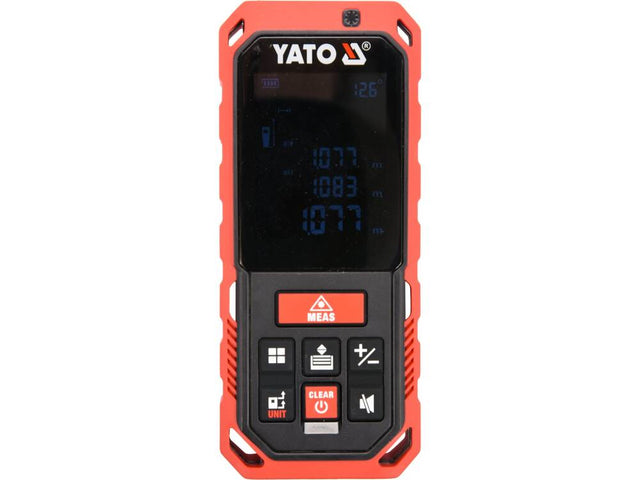 TELEMETRU CU LASER, YATO YT-73127 0.2-60M, CALCUL SUPRAFATA SI VOLUM YATO - scule electrice si unelte profesionale - BricoMart