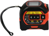 TELEMETRU LASER 40M YATO YT - 73122 + RULETA 5M YATO - scule electrice si unelte profesionale - BricoMart