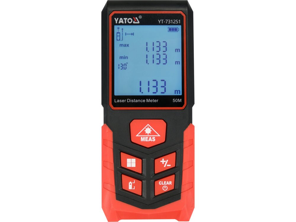 TELEMETRU LASER 50M YATO YT - 731251 YATO - scule electrice si unelte profesionale - BricoMart