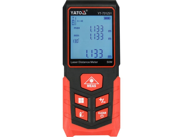 TELEMETRU LASER 50M YATO YT - 731251 YATO - scule electrice si unelte profesionale - BricoMart