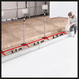 Telemetru laser Einhell TC - LD 50, pana la 50 m, marginea frontala/marginea spate sau placa de oprire ca nivele de referinta, functie Pitagora si de inclinare Einhell - scule electrice si unelte profesionale - BricoMart