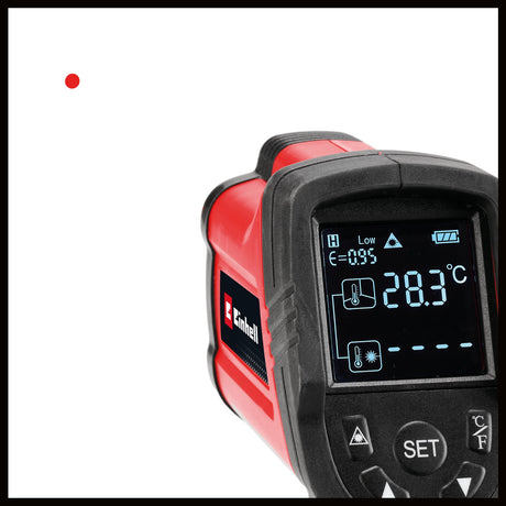 Termometru cu infrarosu Einhell TC - IT 550 - clasa laser II BricoMart - scule electrice si unelte profesionale - BricoMart