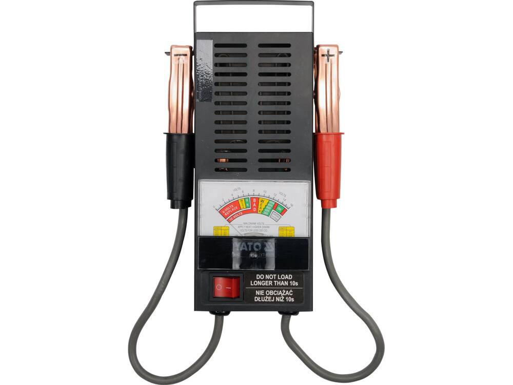 TESTER ACUMULATORI ANALOG YATO YT - 8310 6/12V YATO - scule electrice si unelte profesionale - BricoMart