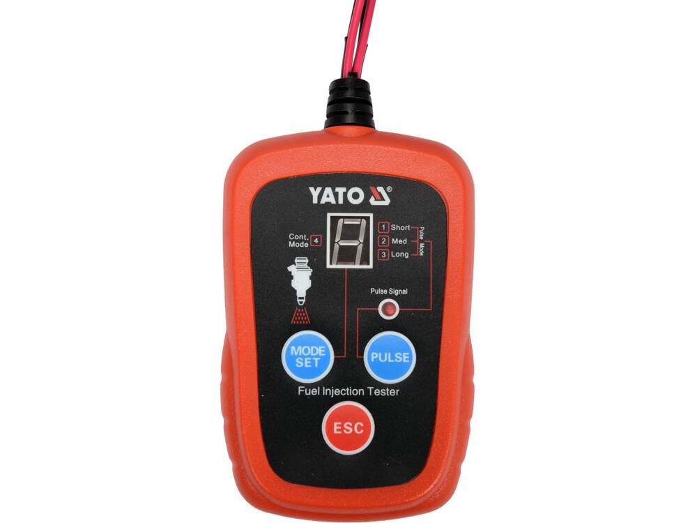TESTER INJECTOARE, ELECTRONIC, YATO YT-72960 PENTRU MOTOARELE PE BENZINA YATO - scule electrice si unelte profesionale - BricoMart