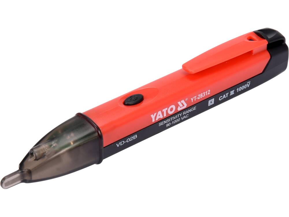 TESTER TENSIUNE, 90 - 1000V YATO YT - 28312 SENZIT. RIDIC YATO - scule electrice si unelte profesionale - BricoMart