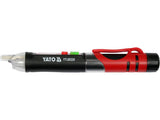 TESTER TENSIUNE FARA YATO YT - 28320 CONTACT - INDUCTIE, CU DISPLAY YATO - scule electrice si unelte profesionale - BricoMart