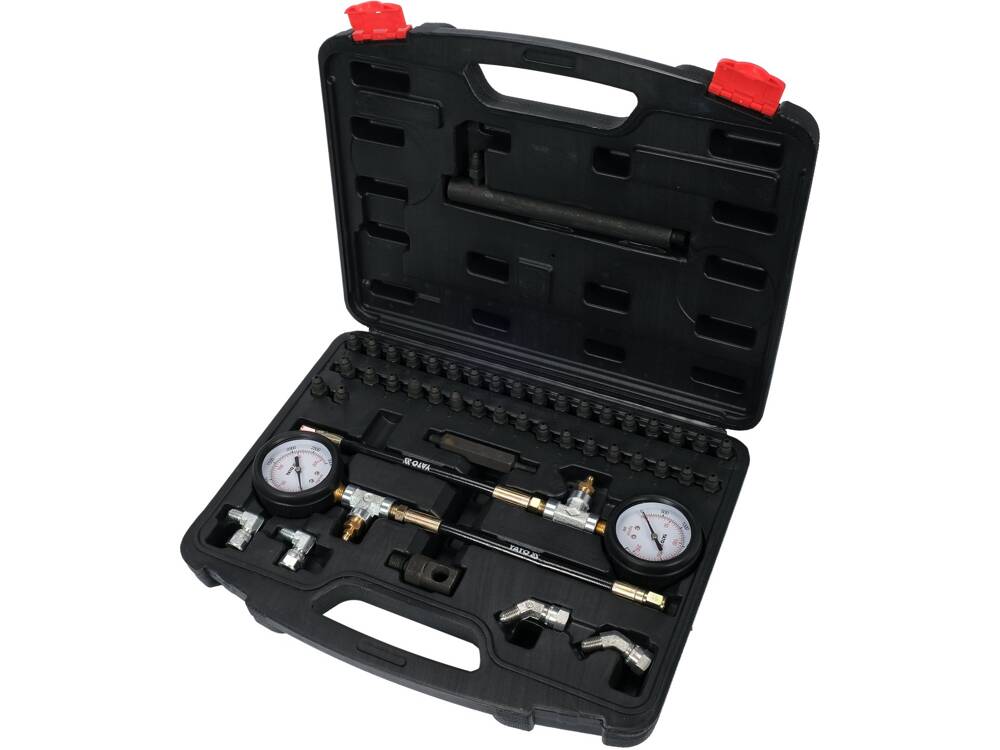 TESTER VERIFICARE PRESIUNE YATO YT - 73040 SISTEMUL DE FRANARE, 46 PIESE YATO - scule electrice si unelte profesionale - BricoMart
