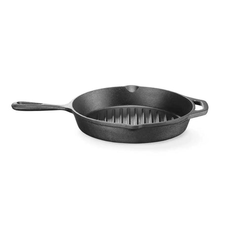 Tigaie grill din fonta,Hendi 252x265x(Î)48