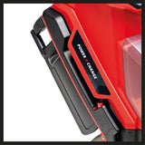 Tocator de crengi cu lame pe acumulator Einhell REDAXXO 36/25 Power X - Change 36 V, grosime maxima a crengii de 25 mm, 3 cutite reversibile din otel, sac de colectare de 55 l, maner de transport, impingator Einhell - scule electrice si unelte profesionale - BricoMart