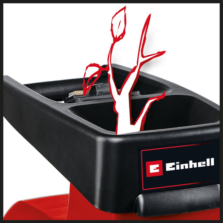 Tocator electric silentios Einhell GC - RS 60 CB, 2.800 W, tambur de taiere, deschidere mare a palniei, comutator de schimbare, cutie de colectare transparenta, comutator de siguranta integrat Einhell - scule electrice si unelte profesionale - BricoMart