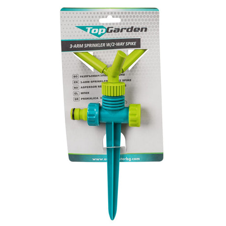TOP GARDEN Aspersor rotativ cu 3 brate TG Posibilitate de conectare in serie Top Garden - scule electrice si unelte profesionale - BricoMart