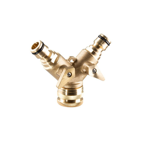 TOP GARDEN Conector 2 cai ¾” ½” alama filet interior TG Top Garden - scule electrice si unelte profesionale - BricoMart