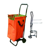 TOP GARDEN Cos de gradina 360x400x1000mm TG 2 roti de transport Volum mare de incarcare Top Garden - scule electrice si unelte profesionale - BricoMart