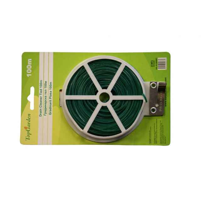TOP GARDEN Fir pentru legat 100m TG Contine lama Lungime: 100m Top Garden - scule electrice si unelte profesionale - BricoMart