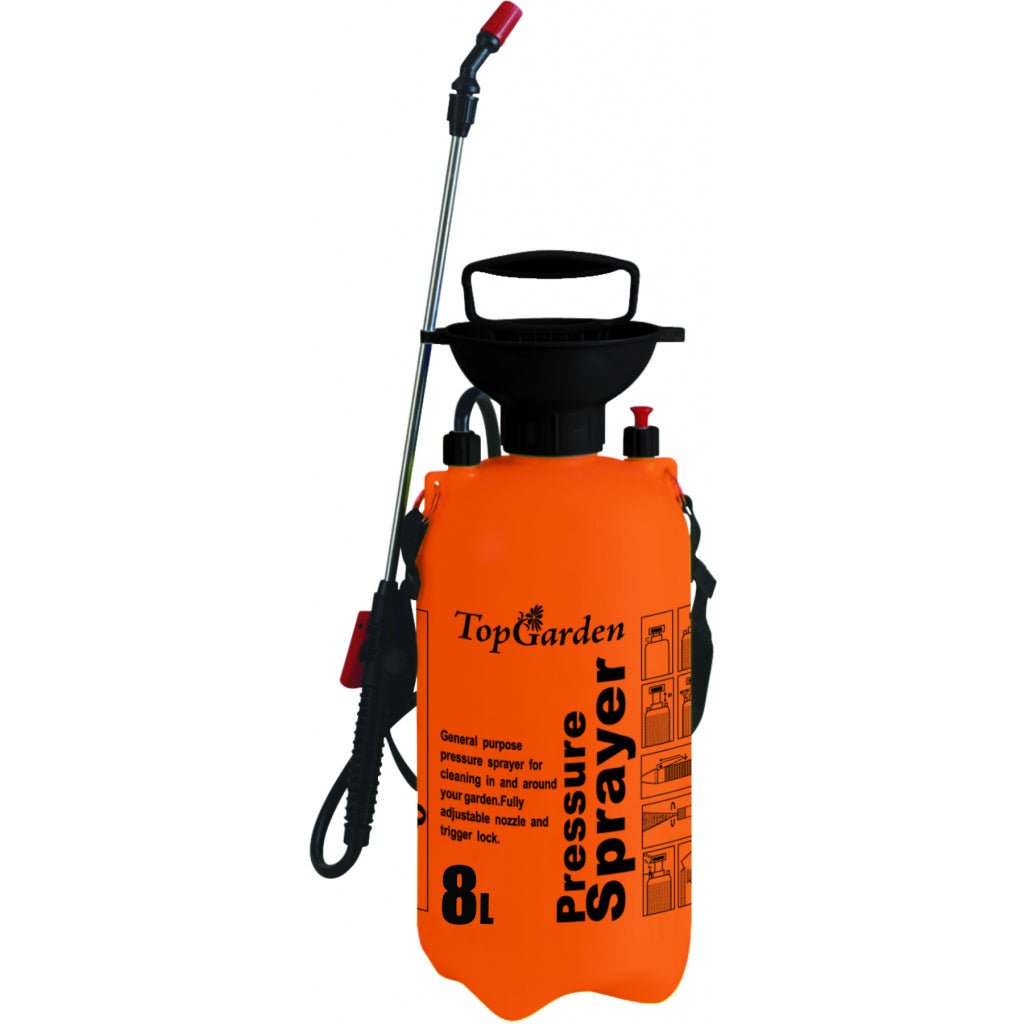 TOP GARDEN Vermorel 8l TG Reglaj jet de apa Extensie otel inoxidabil Top Garden - scule electrice si unelte profesionale - BricoMart