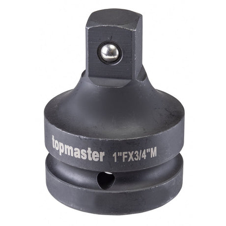 TOP MASTER PRO Adaptor tubulara de impact 3/4 F x 1/2 M TMP Potrivit pentru chei de impact pneumatice Adaptor 3/4 "F la 1/2" M Top Master Pro - scule electrice si unelte profesionale - BricoMart