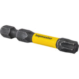TOP MASTER PRO Bit de impact 50mm TX40, 2 buc. TMP Ideal pentru o varietate de aplicații, inclusiv asamblarea mobilierului, reparații, lucrări de construcție și alte sarci Top Master Pro - scule electrice si unelte profesionale - BricoMart