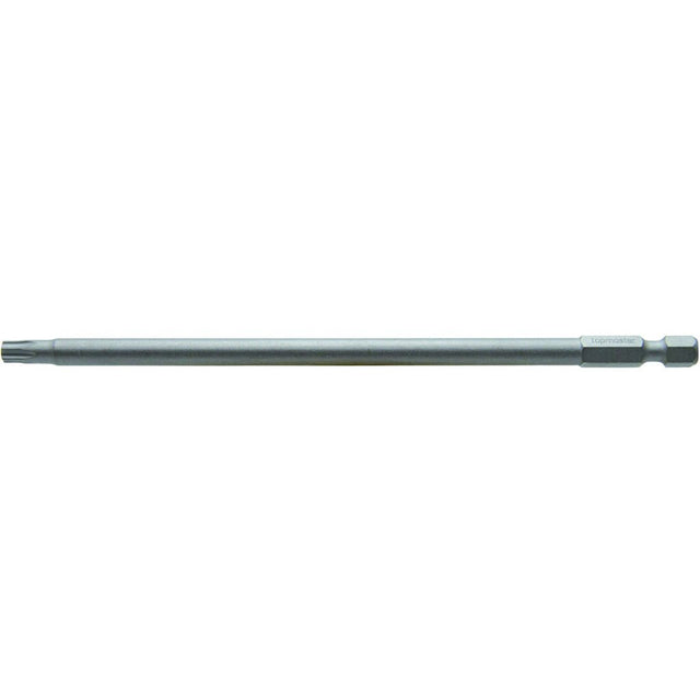 TOP MASTER PRO Bit TORX T15 150mm 1/4" TMP Material: otel calit S2 Duritate 59 - 60 HRC Lungime: 150mm Top Master Pro - scule electrice si unelte profesionale - BricoMart