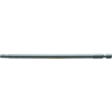 TOP MASTER PRO Bit TORX T20 150mm 1/4" TMP Material: otel calit S2 Duritate 59 - 60 HRC Lungime: 150mm Top Master Pro - scule electrice si unelte profesionale - BricoMart