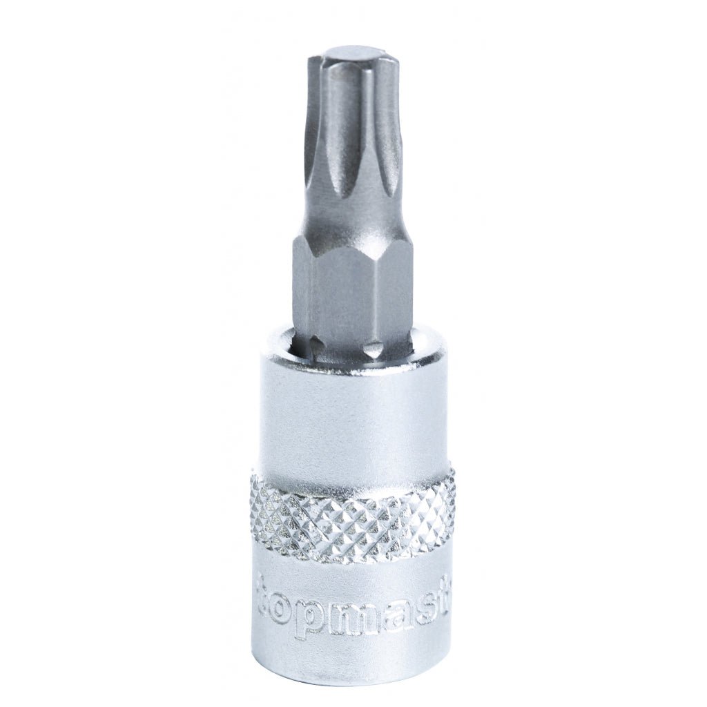 TOP MASTER PRO Bit tubulara S2 T8 TMP Material: otel crom - vanadiu de inalta calitate Top Master Pro - scule electrice si unelte profesionale - BricoMart