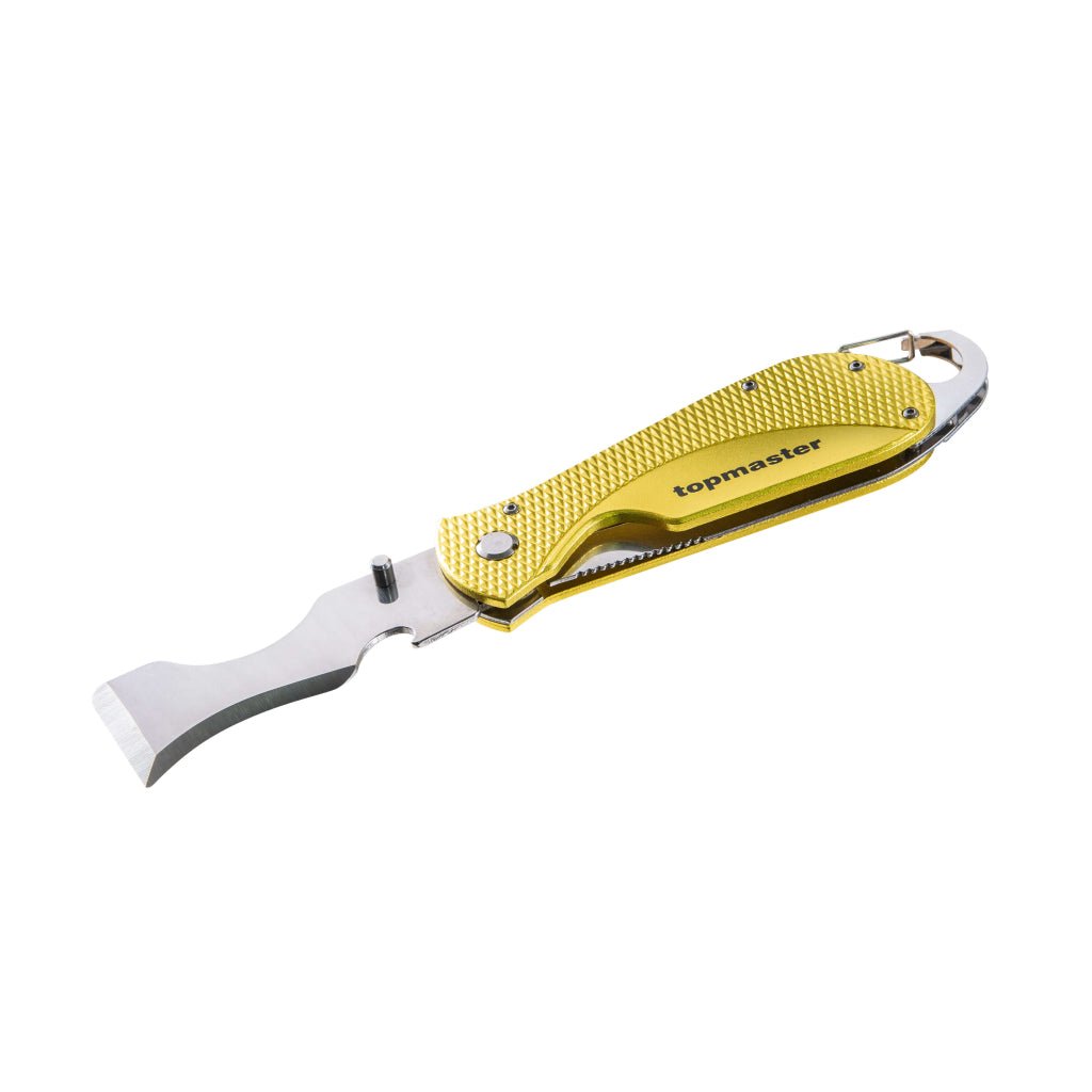 TOP MASTER PRO Briceag multifunctional 10 in 1 TMP Carcasa metalica Operare cu o singură mână Mâner în relief 10 în 1 Top Master Pro - scule electrice si unelte profesionale - BricoMart