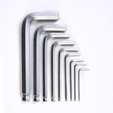 TOP MASTER PRO Chei imbus cu bila 1.5 - 10mm set 9pcs CR - V TMP Finisaj lucios Material: otel crom - vanadiu de inalta calitate Unghi de lucru de pana la 25 °, pentru operare in locuri g Top Master Pro - scule electrice si unelte profesionale - BricoMart