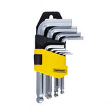TOP MASTER PRO Chei imbus cu bila 1.5 - 10mm set 9pcs CR - V TMP Finisaj lucios Material: otel crom - vanadiu de inalta calitate Unghi de lucru de pana la 25 °, pentru operare in locuri g Top Master Pro - scule electrice si unelte profesionale - BricoMart