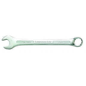 TOP MASTER PRO Cheie combinata 21mm CR - V TMP DIN 3113 Capatul cheii este inclinat cu 15 ° pentru lucru facil in spatii inaccesibile Material: otel crom - vanadiu de inalta cali Top Master Pro - scule electrice si unelte profesionale - BricoMart