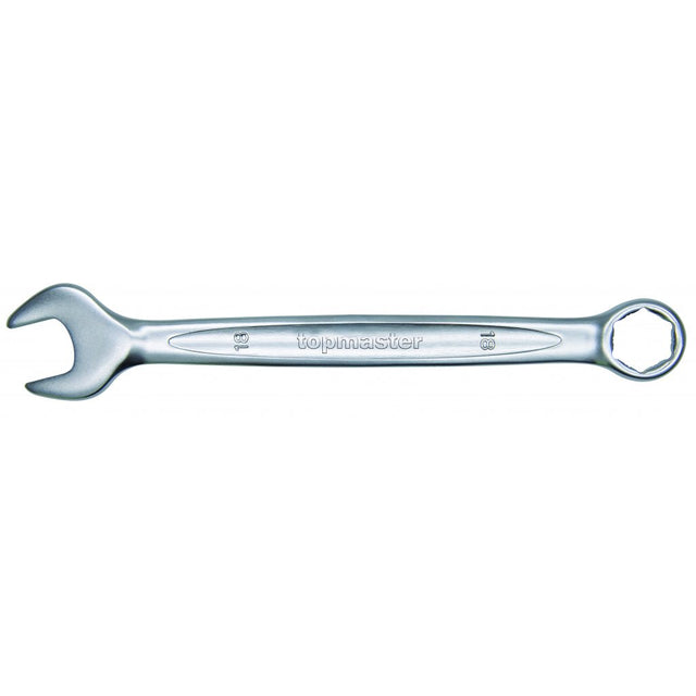 TOP MASTER PRO Cheie combinata 24 mm PREMIUM TMP Material: otel crom - vanadiu de inalta calitate Profilul cu 6 fete (6 x GRIP ON) prinde cu pana la 85% din suruburi si pi Top Master Pro - scule electrice si unelte profesionale - BricoMart