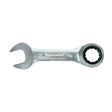 TOP MASTER PRO Cheie combinata cu clichet 10mm STUBBY CR - V TMP Capatul cheii este inclinat cu 15 ° pentru lucru facil in spatii inaccesibile Material: otel crom - vanadiu de inalta cali Top Master Pro - scule electrice si unelte profesionale - BricoMart