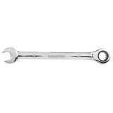 TOP MASTER PRO Cheie combinata cu clichet 17mm TMP Otel crom - vanadiu Acoperire anticoroziune crom - nichel Complet lustruit Mecanism clichet precis 72 de dinti Top Master Pro - scule electrice si unelte profesionale - BricoMart