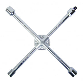 TOP MASTER PRO Cheie cruce roti 17х19х21х22mm CR - V TMP Material: otel crom - vanadiu de inalta calitate Top Master Pro - scule electrice si unelte profesionale - BricoMart